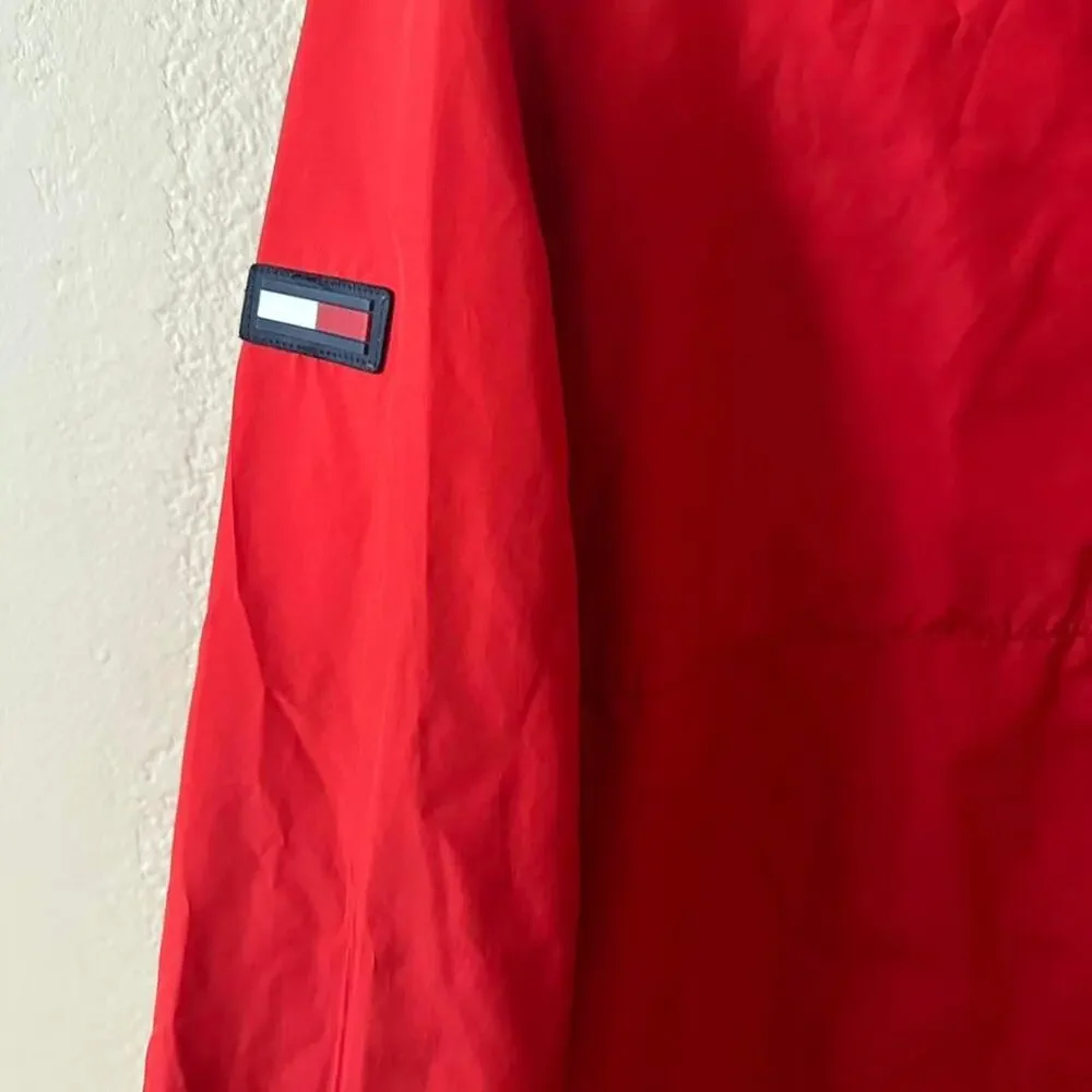 Tommy hilfiger unisex red windbreaker